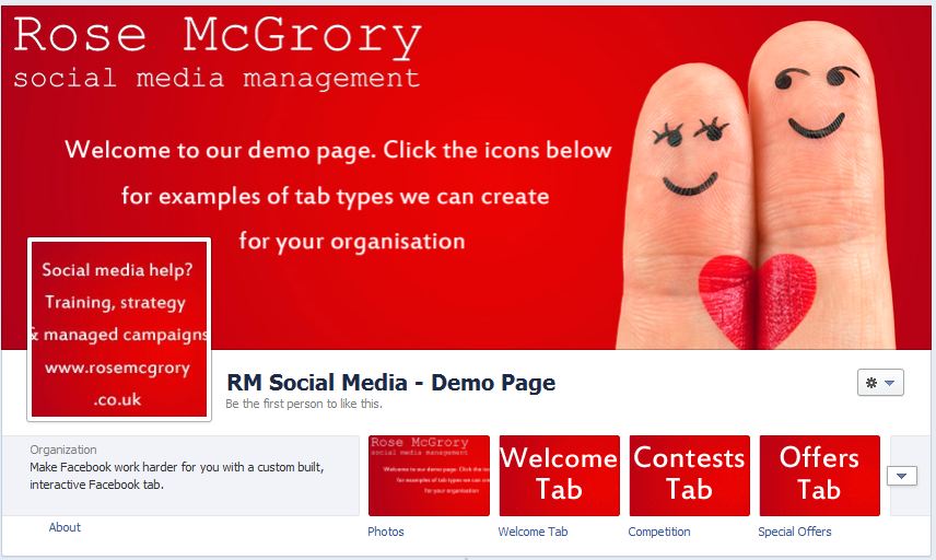 Custom Facebook Pages