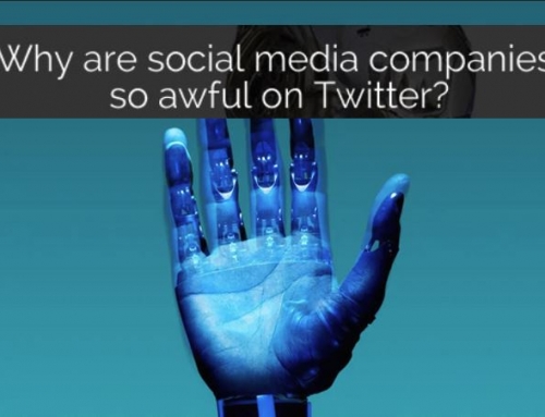 Why are Social Media Companies so awful on Twitter?