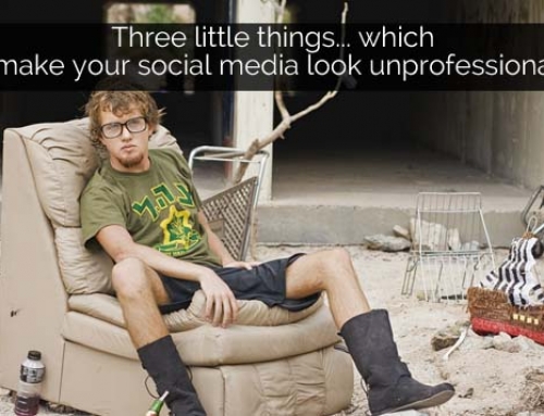 Three little things which make your social media look unprofessional